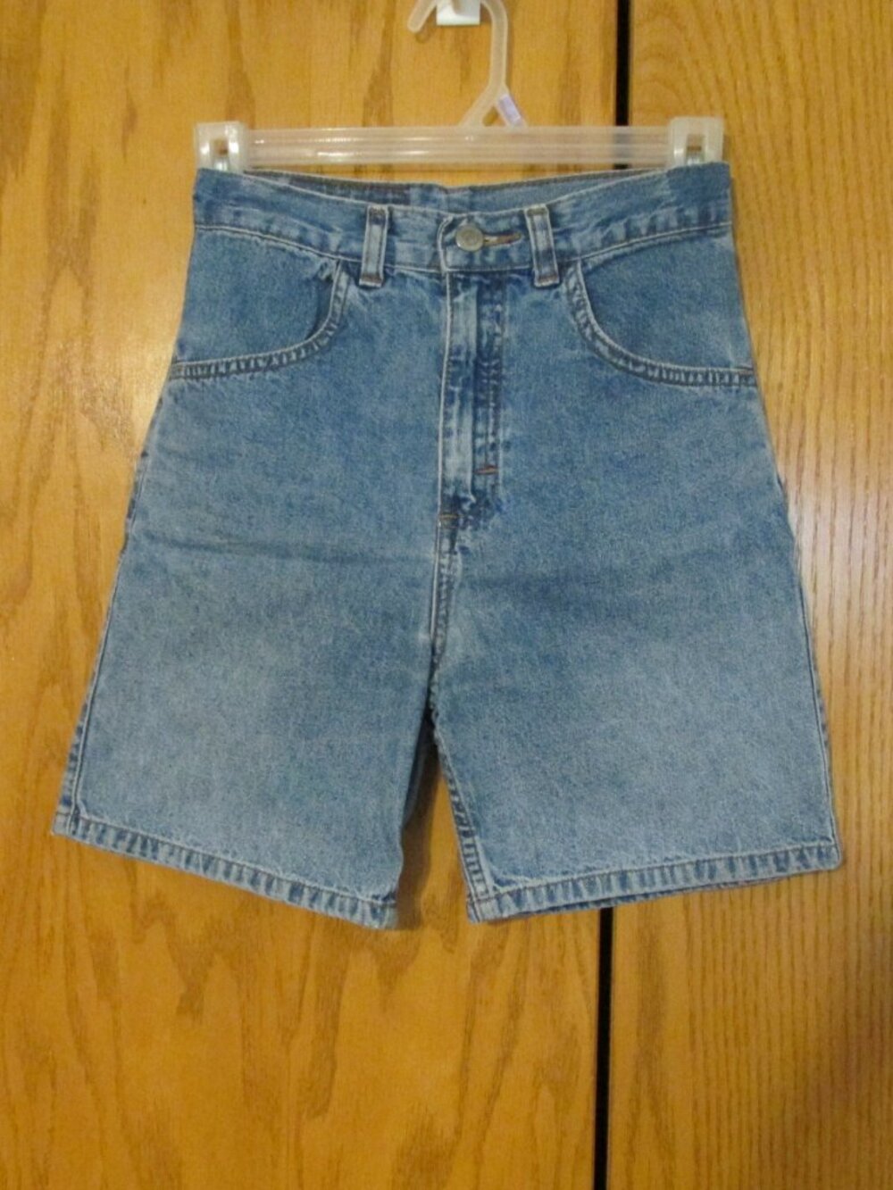 GITANO GIRL'S SIZE 8 - 10 JEANS SHORTS MED BLUE DENIM JEANS VINTAGE
